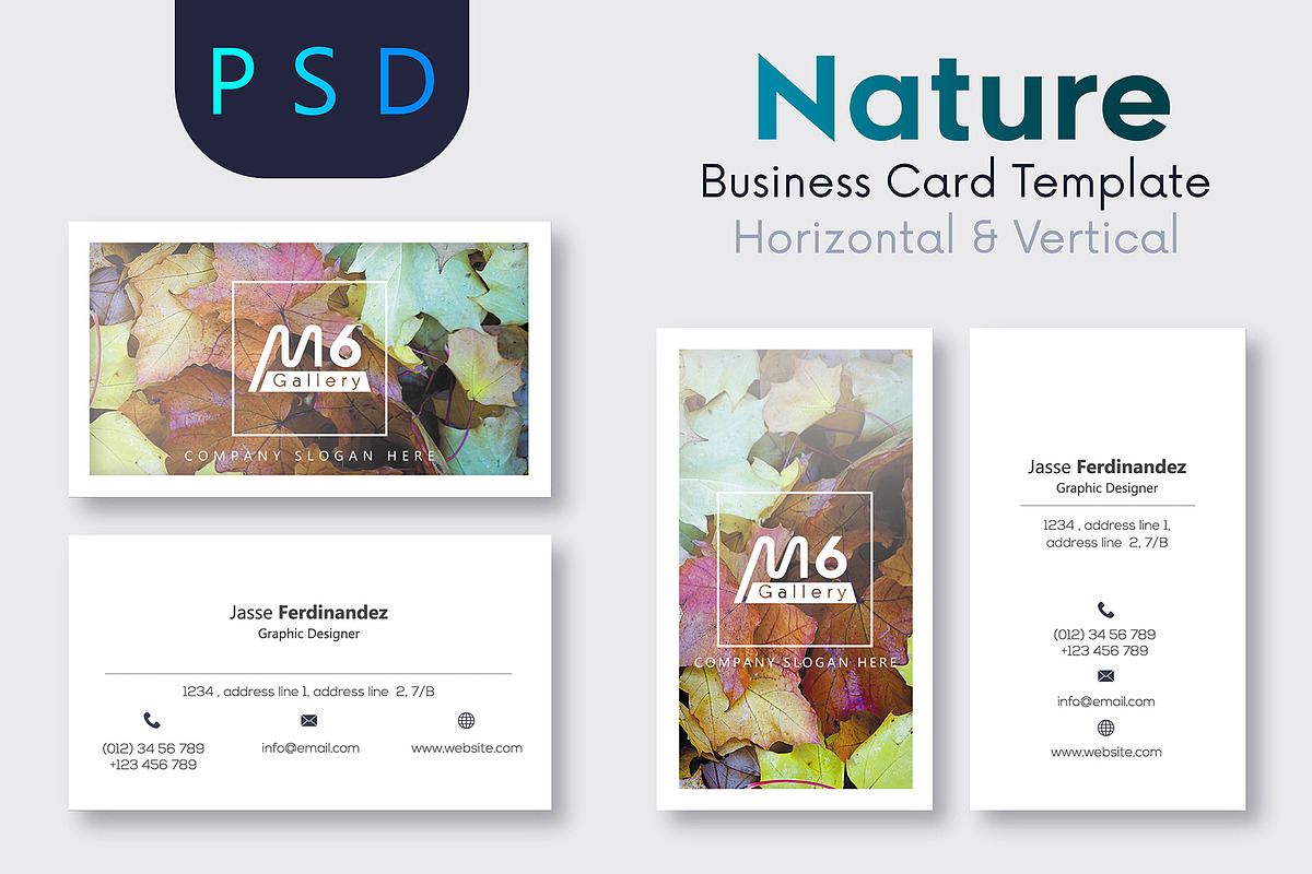 Unique 50 Business Card Bundle, a Business Card Template by M6 Gallery (Photo 89 of 151)