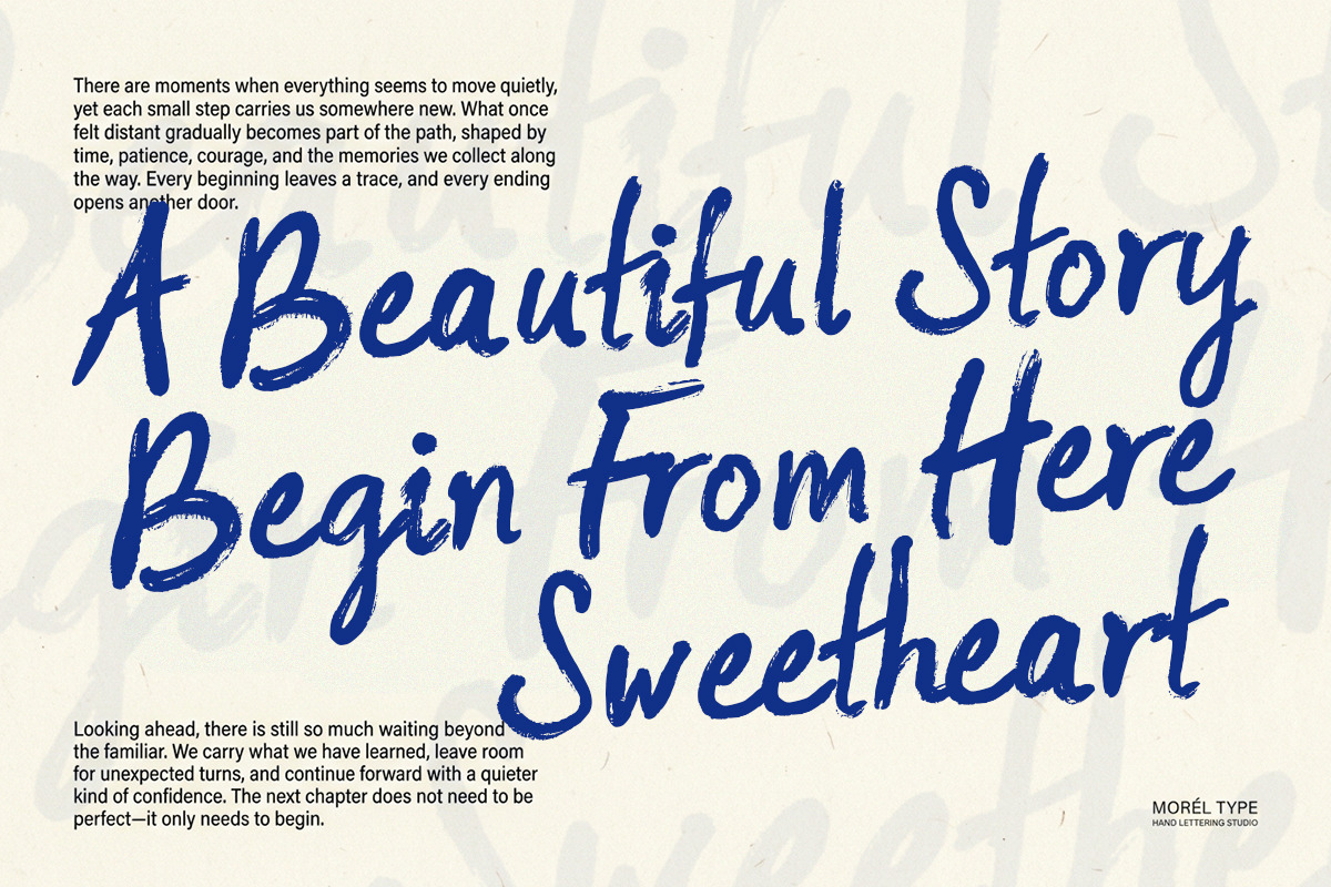 Hampers For Boys, a Handwritten Font by Struggle Studio (Photo 4 of 10)