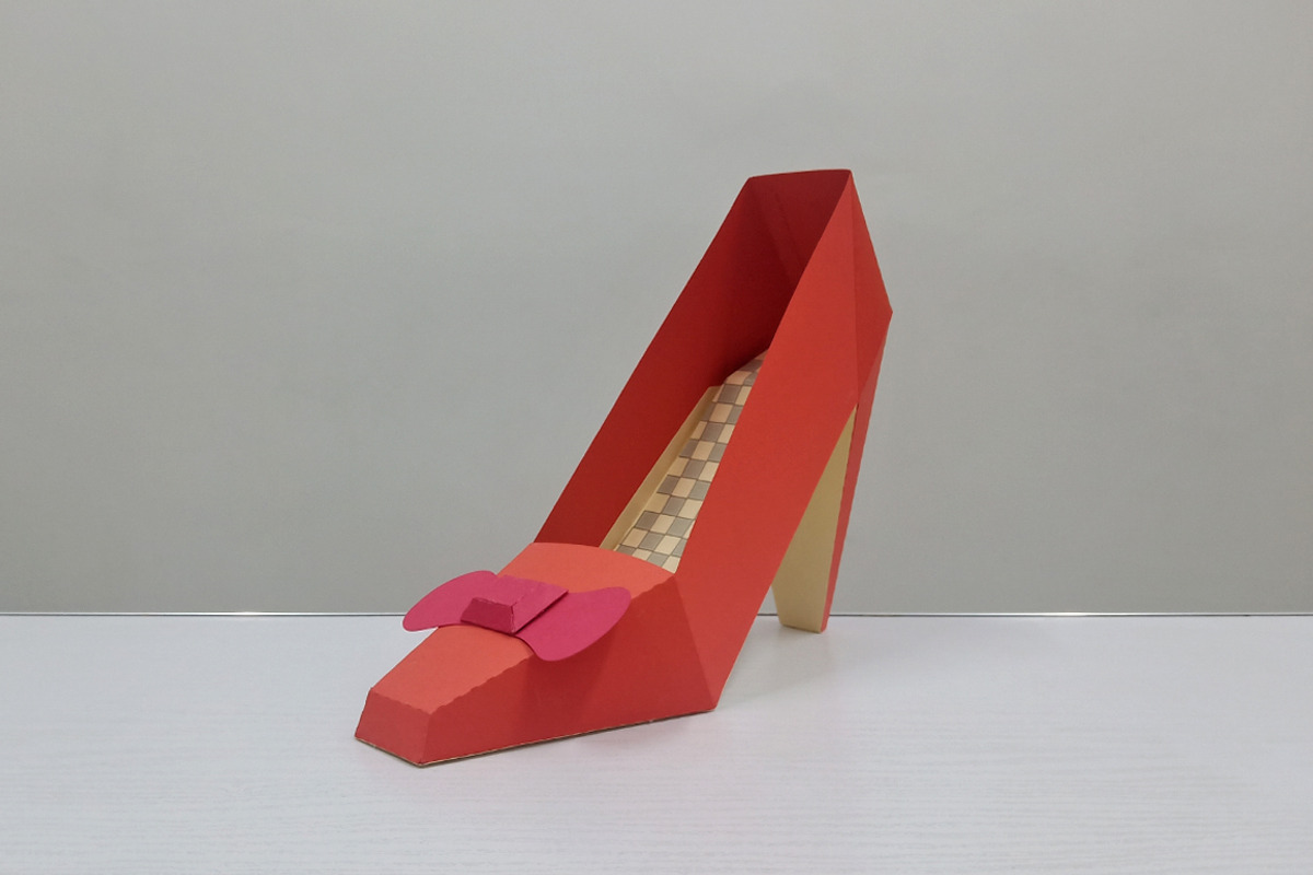 DIY Ruby Slippers - 3d papercraft, a Templates & Theme by PAPER amaze