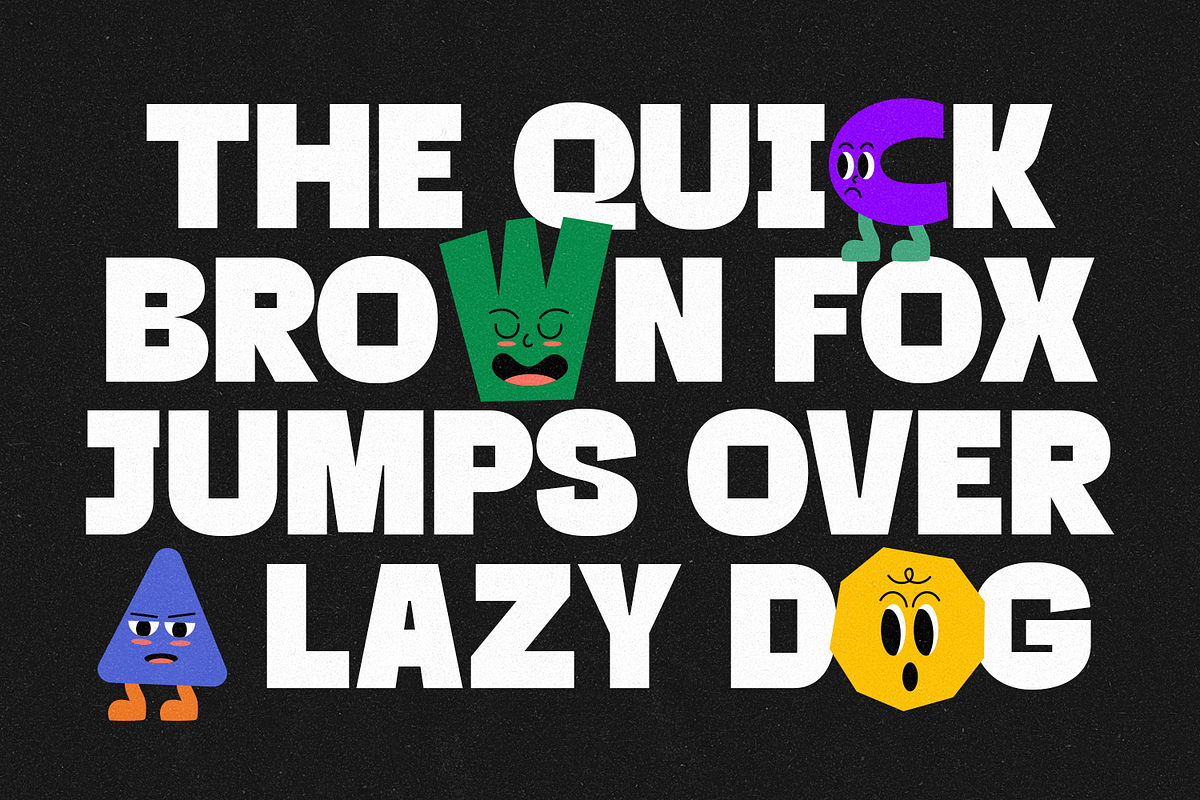 Kindly Bolde - Bold Retro Font, a Sans Serif Font by Haps Space (Photo 4 of 17)