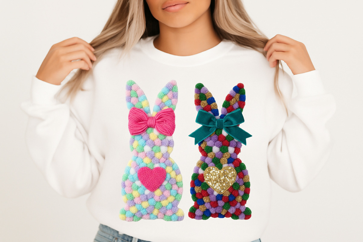 Faux Yarn Easter Png Easter Bunny Pn, an Illustration by designcity5 (Photo 5 of 9)