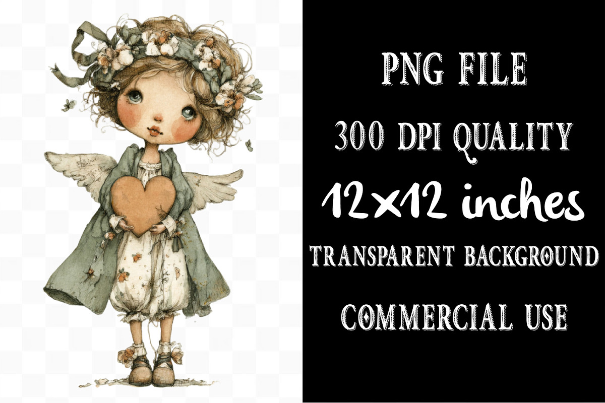 Victorian Valentine Bundle Clipart, an Illustration by Designking (Photo 4 of 5)