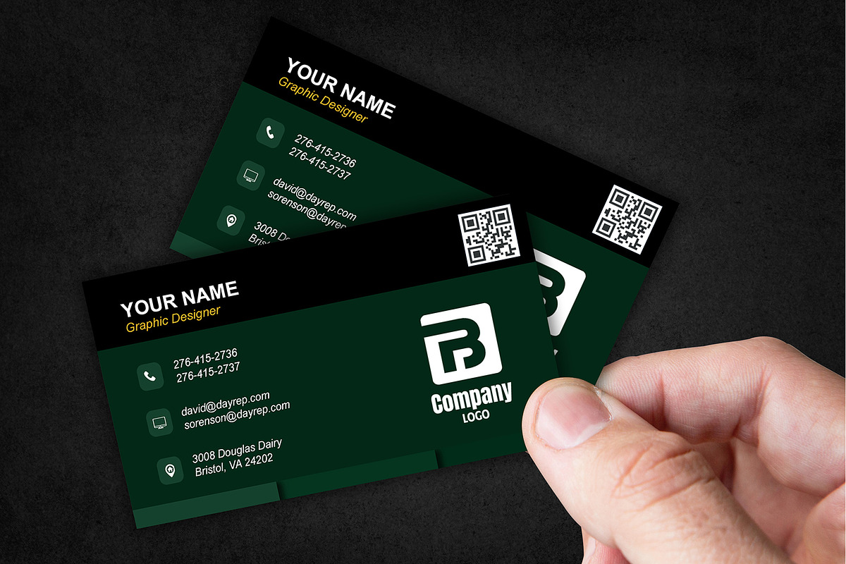 Realtor Business Card PSD preview 5