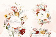 Watercolor Garden Flowers, a Decorative Illustration by Lisima (Thumbnail 16 of 25)