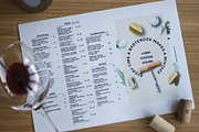 Restaurant Menu, a Flyer Template by BigWeek (Thumbnail 3 of 4)