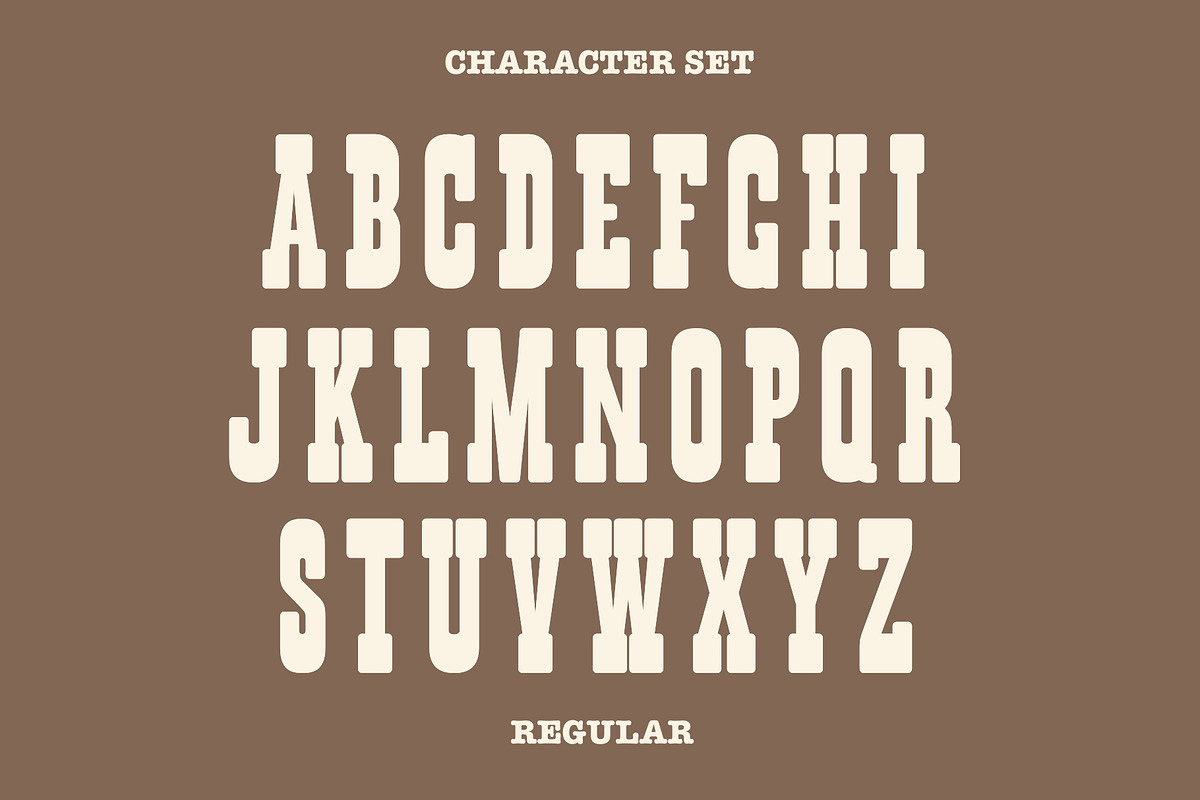 Western Onion Font - Serif Font, a Serif Font by ariodsgn (Photo 2 of 9)