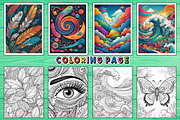 Abstract Background Coloring Pages, an Arts & Entertainment Photo by Wow Magic (Thumbnail 2 of 3)