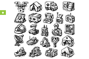 Emergency Aid and Rescue Gear, an Object Graphic by RT Studio (Thumbnail 1 of 4)