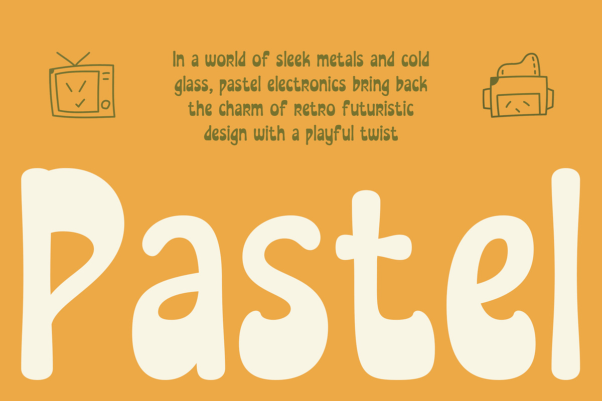 CS Quoka – Groovy Font, a Sans Serif Font by Craft Supply Co. (Photo 3 of 8)