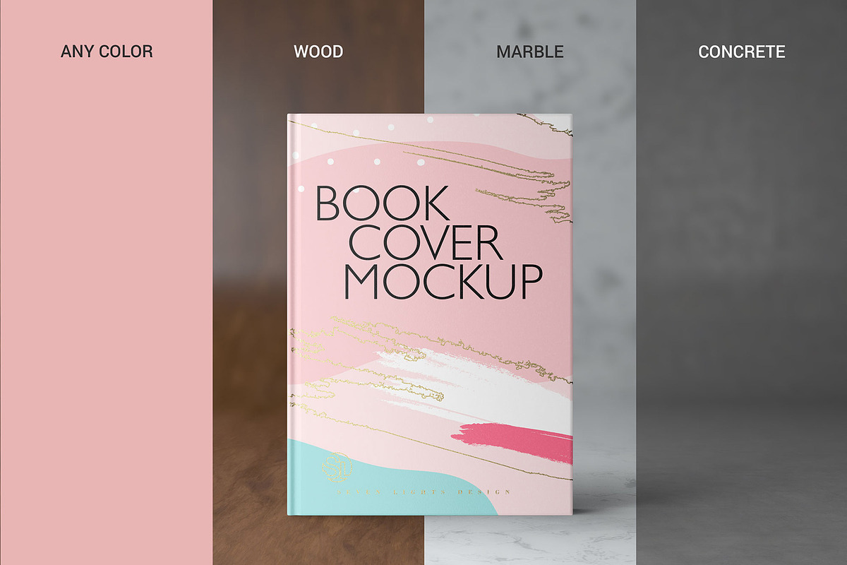 Book Cover Mockup #1, a Books & Magazine Mockup by Seven Lights (Photo 5 of 6)