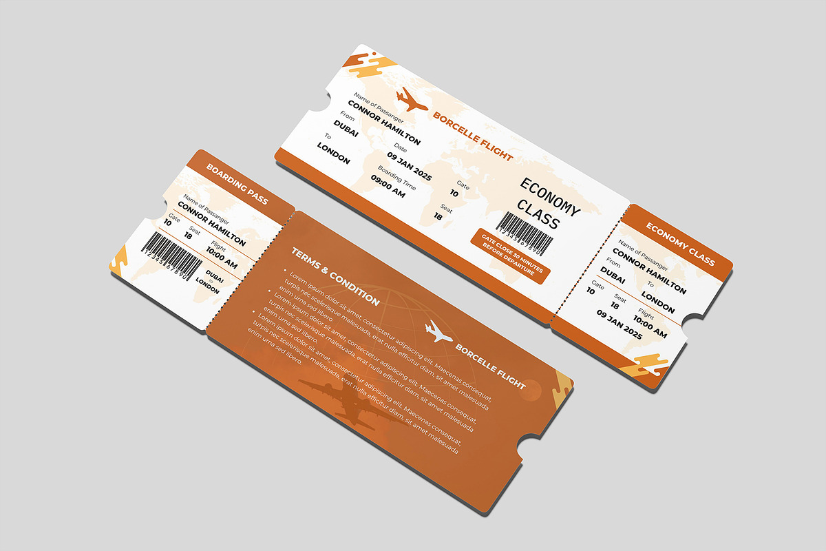 Ticket Mockup
