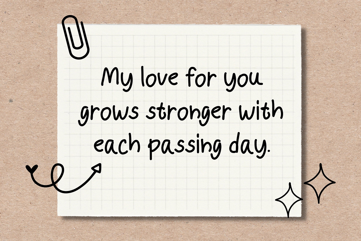 Ideally Font, a Handwritten Font by MyFontsShop (Photo 2 of 5)