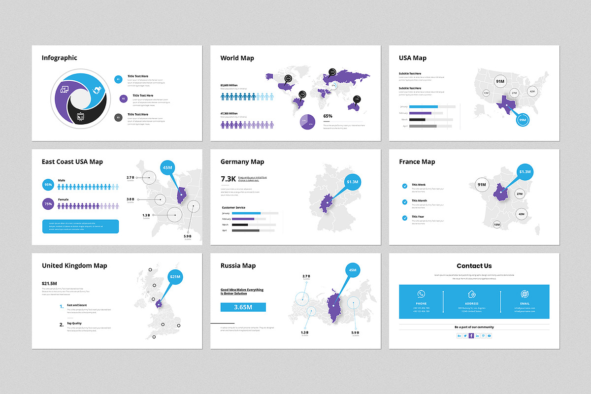 Digital Marketing Presentation, a Presentation Template by GenerousArt (Photo 6 of 8)