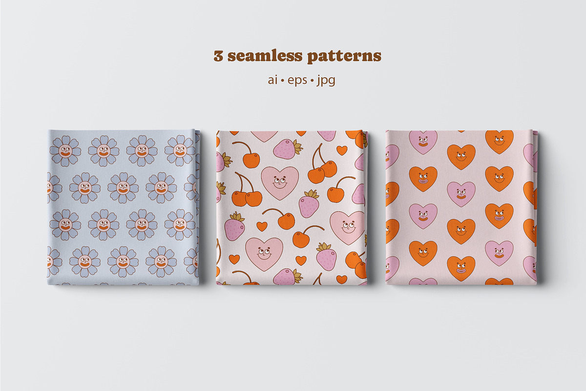 Retro Love, a Seasonal Illustration by Sweet Corner (Photo 7 of 11)