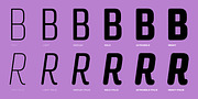 Bourgeois Rounded, a Sans Serif Font by Barnbrook Fonts (Thumbnail 8 of 9)