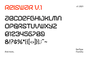 Reiswar - Display Square Sans Serif, a Sans Serif Font by sentype (Thumbnail 2 of 4)