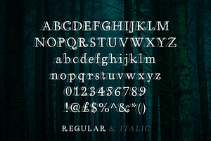 Billy Witch -spellbinding Serif Font