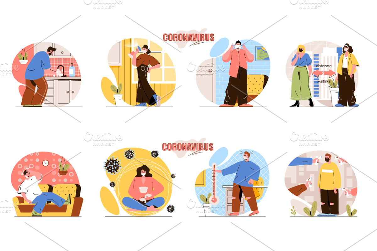 Flat Web Concept Illustrations, a Finance Illustration by alexdndz (Photo 3 of 14)
