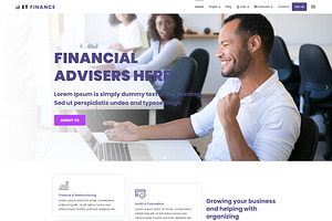 ET Finance - Finance WP Theme