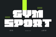 Sunyprog Bold Heavy & Logotype Font, a Sans Serif Font by QR Design Studio (Thumbnail 4 of 8)