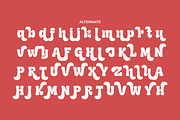 Lucky Chunks - Bold Retro Font, a Handwritten Font by Ainun Jinan (Thumbnail 11 of 11)