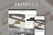 Ayuna - Luxury Jewelry Shopify Theme, a Shopify Template by AtelierDuVow (Thumbnail 4 of 10)
