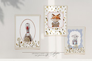 Animals portraits Baby posters, an Animal Illustration by 60secondsArt (Thumbnail 2 of 14)