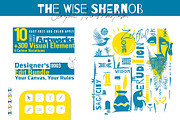 The Wise Shernob - Neo-Primitivism, a Person Illustration by ODO Visual Shop (Thumbnail 1 of 14)