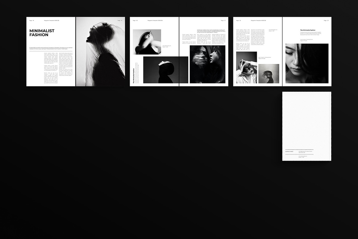 Magazine Template, a Magazine Template by DesignCrest (Photo 13 of 13)