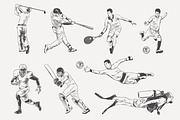 Players and spotsmen sketches, a Person Illustration by Akimo Mia (Thumbnail 2 of 4)