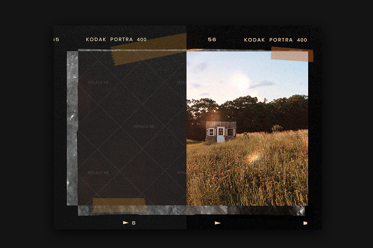 Kodak & FujiFilm Frames, a Texture Graphic by Pixflow (Photo 2 of 7)