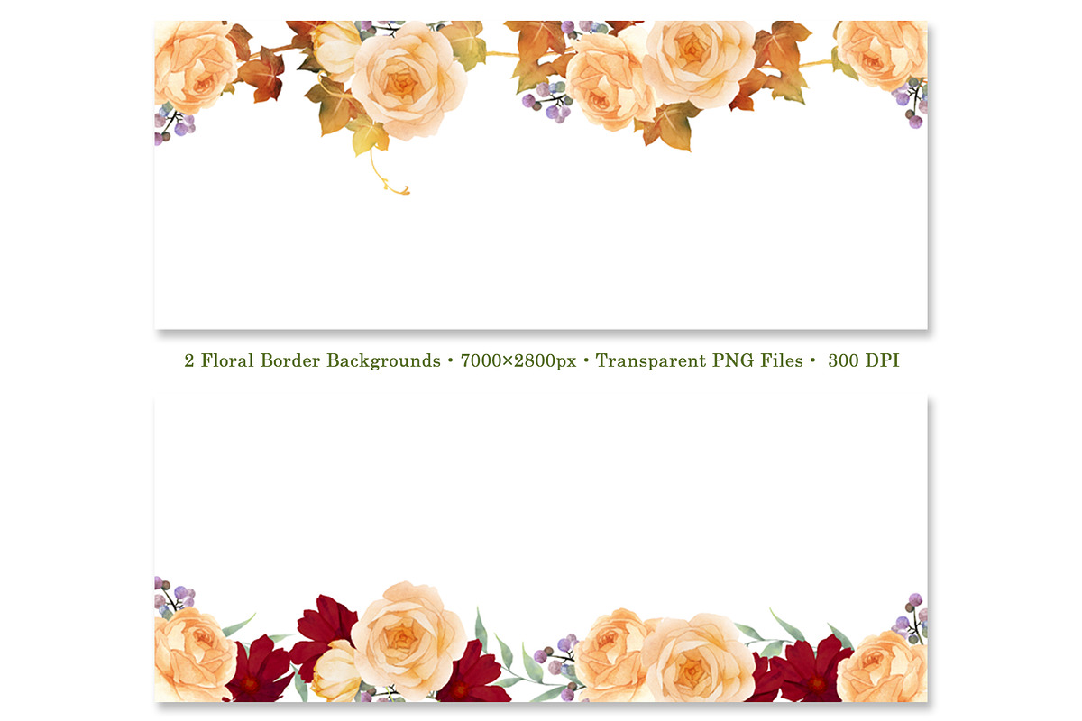 Vintage Rose Watercolor– PNG&PSD, an Illustration by Gallery House (Photo 4 of 5)