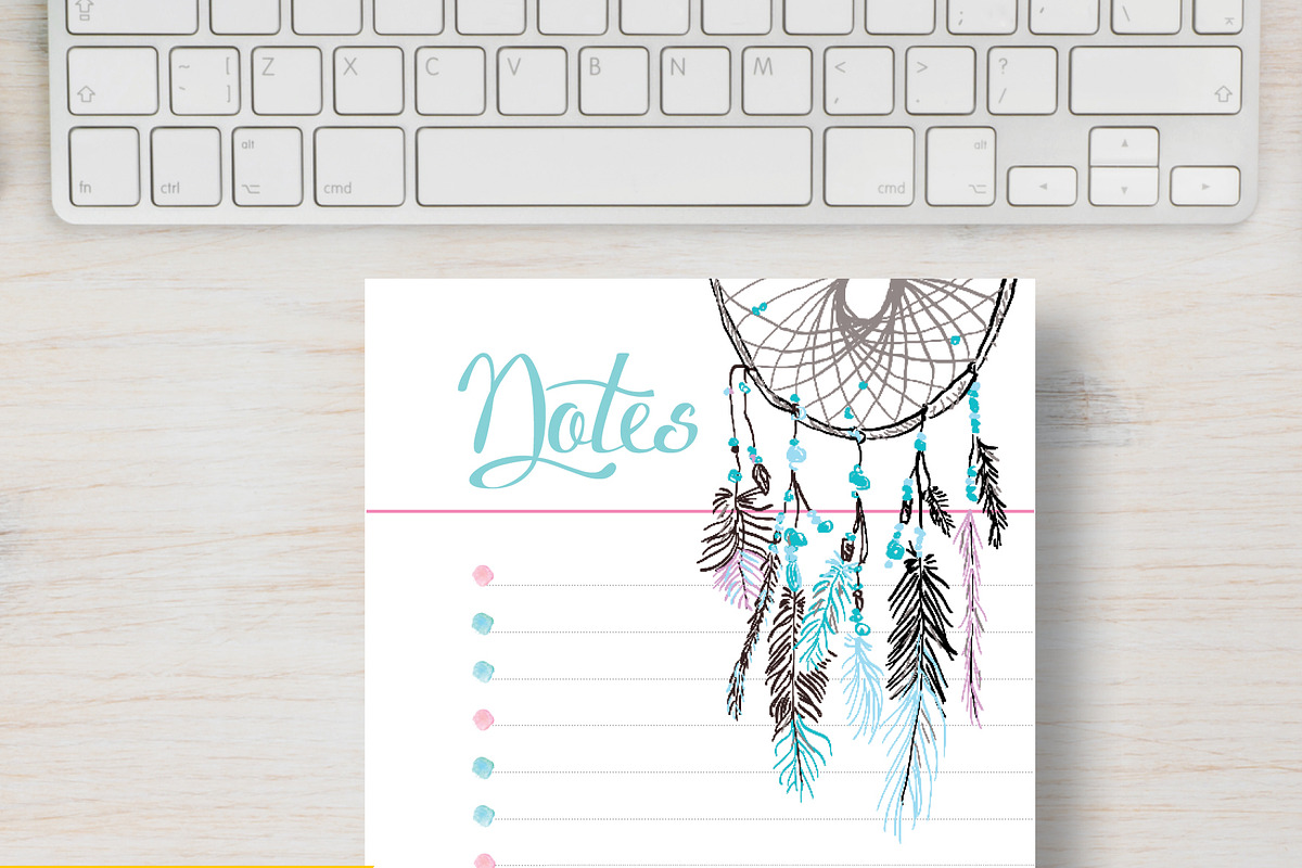 Notes Planner - Personal Size, a Stationery Template by Stick with Sam (Photo 1 of 2)