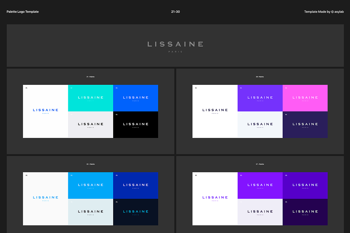50 Palette Color Logo Mockup - PSD, a Product Mockup by Asylab (Photo 17 of 47)