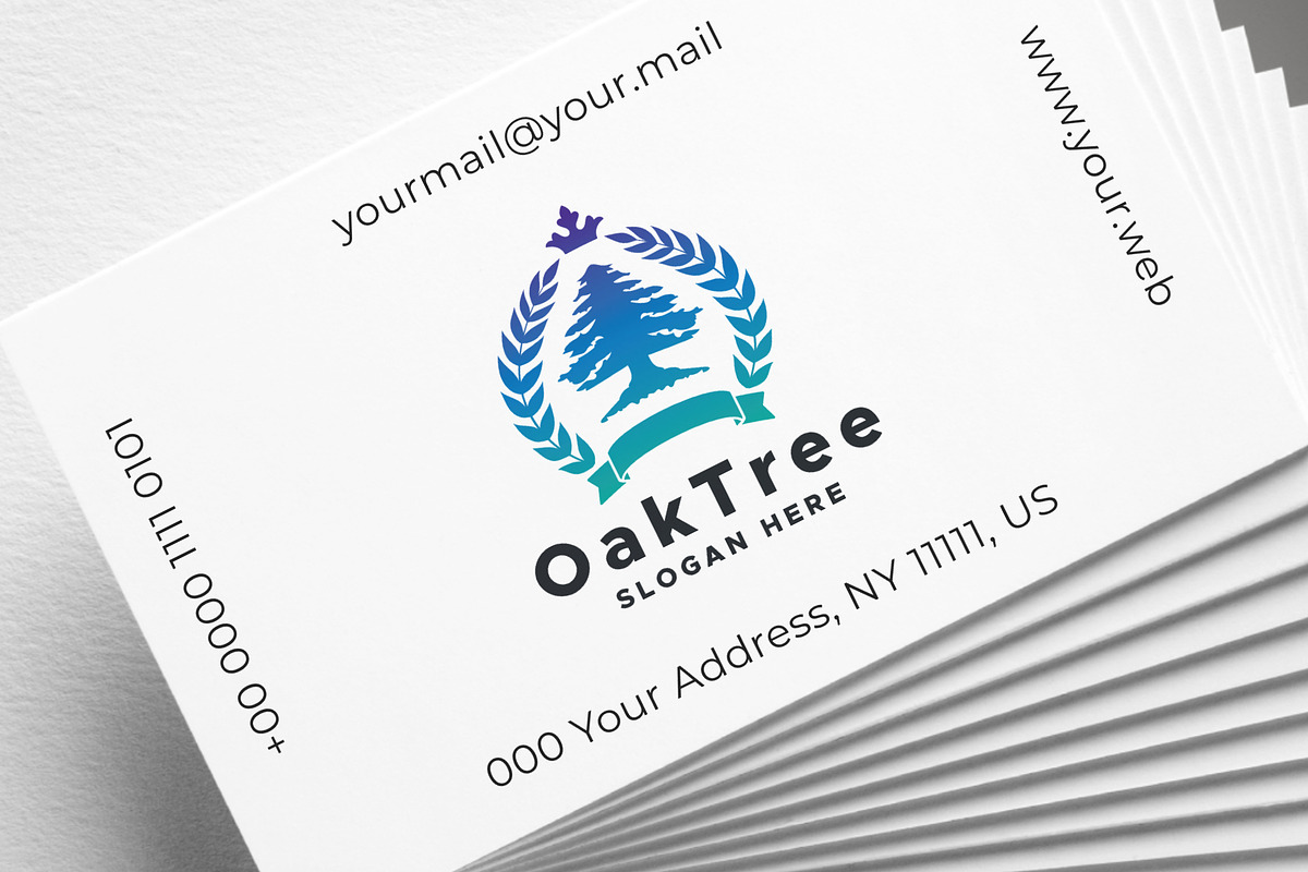 Oak Tree Fields Logo, a Branding & Logo Template by Design_Planet (Photo 4 of 4)
