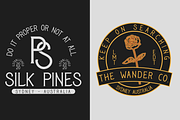 Roadside Pines - Vintage Serif, a Serif Font by The Forge Type Co (Thumbnail 5 of 10)