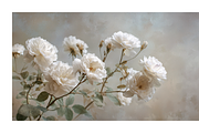 Hihe Co. White Floral Art, a Texture Illustration by milatovar (Thumbnail 18 of 20)
