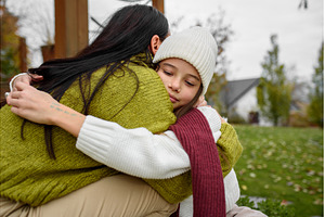 Portrait of beautiful mother with, a Person Photo by HalfPoint