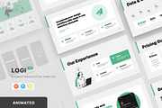 LOGI-Business Presentation Template, a Presentation Template by UDEA Store (Thumbnail 1 of 15)