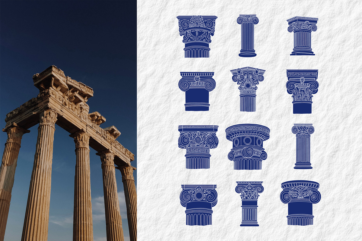 Greek aesthetics, a Decorative Illustration by Chikovnaya (Photo 2 of 9)