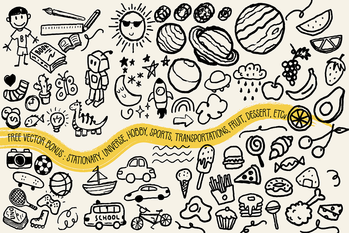Bicena - Kid's Handwriting, a Handwritten Font by Adam Fathony (Photo 16 of 16)