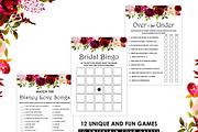Bridal Shower Games, Set of 12, a Graphic by Wow Designs (Thumbnail 3 of 5)
