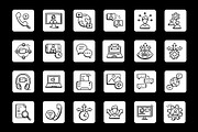 Meeting and Discussion, an Outline Icon by Brickclay (Thumbnail 7 of 8)