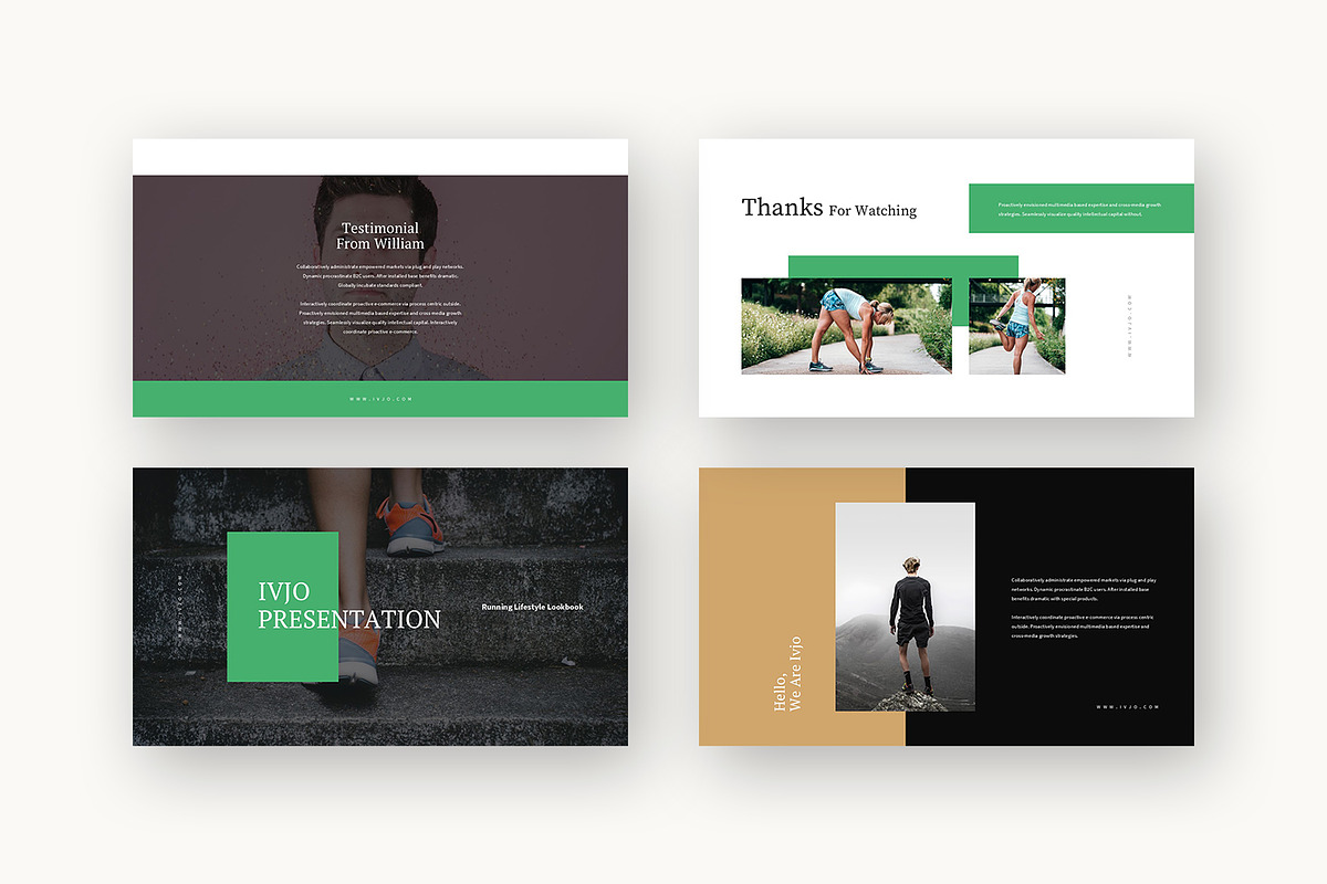 Ivjo : Fit Lifestyle Keynote, a Presentation Template by Punkl Camp (Photo 9 of 16)