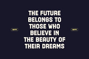 Ramine Modern Futuristic Sans Serif, a Sans Serif Font by Perfectype (Thumbnail 6 of 7)