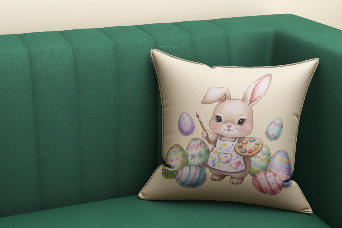 Very Cute Easter Bunny PNG Clipart., an Animal Illustration by KennedyStudio (Photo 4 of 4)
