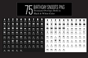Birthday Snoots Digital Overlays, a Preset Add-On by Chipshpow Graphics (Thumbnail 2 of 10)