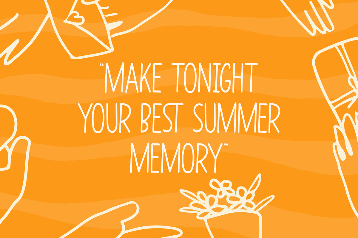 Lestravia - Simple Hand Drawn Font, a Handwritten Font by Flawless And Co (Photo 4 of 10)