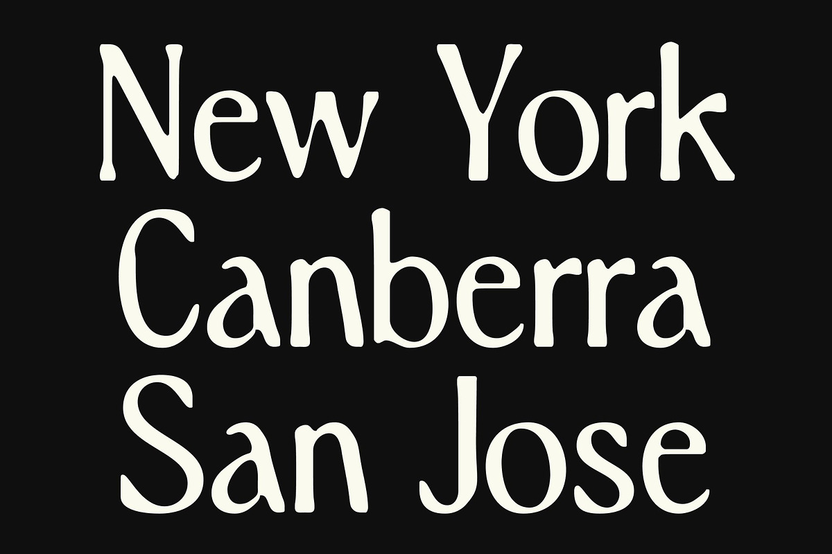 CS Finegan Drawn, a Serif Font by Craft Supply Co. (Photo 6 of 8)