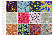 100 Eclectic Vibrant Patterns, a Pattern Graphic by digitalassets (Thumbnail 3 of 10)